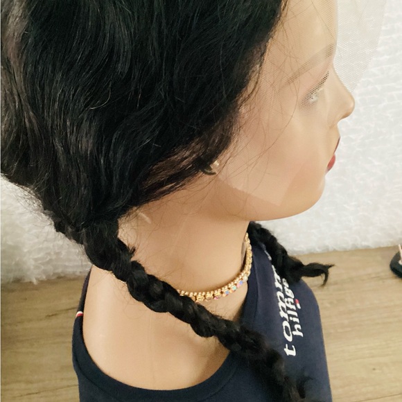 Lace Front Wig Human Natural Hair Women Wig - Picture 1 of 7